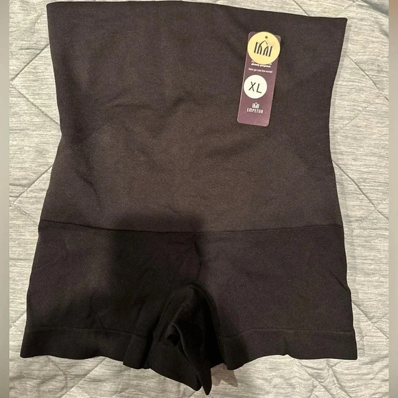 Empetua Shapermint High-Waisted Shaper Boyshort Size
XLarge Black New - Picture 1 of 5